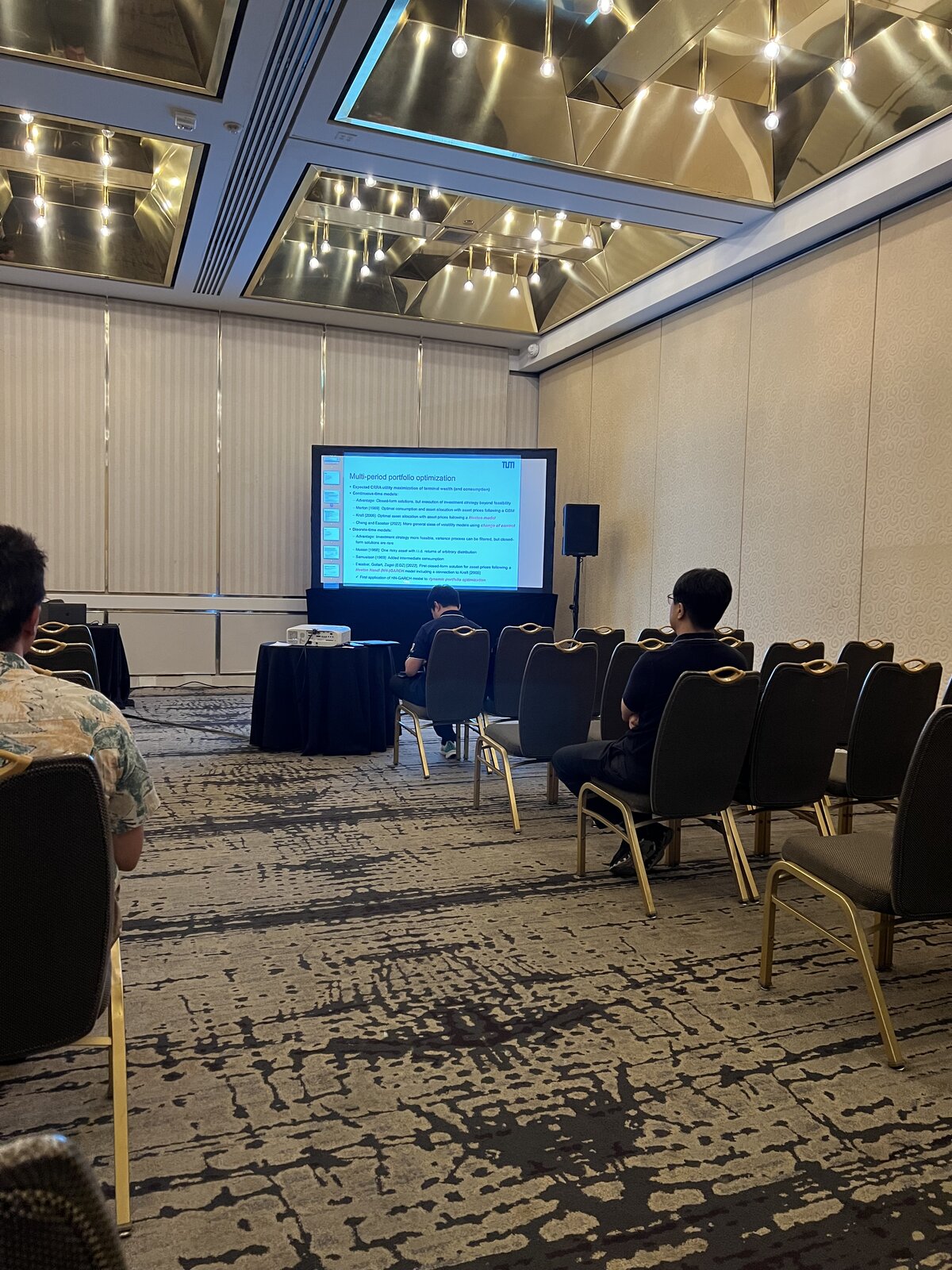 One of the FM25 session rooms