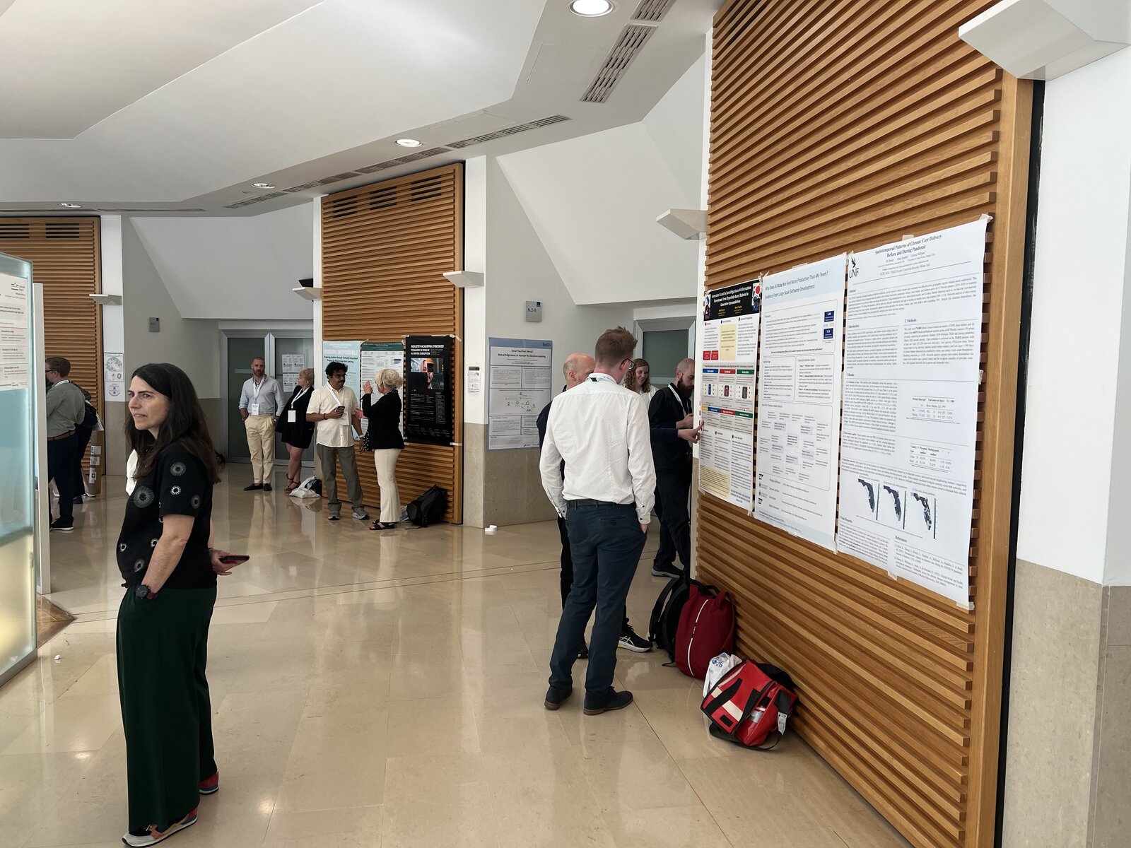 Poster session at the ECIS 2026 TREO Forum