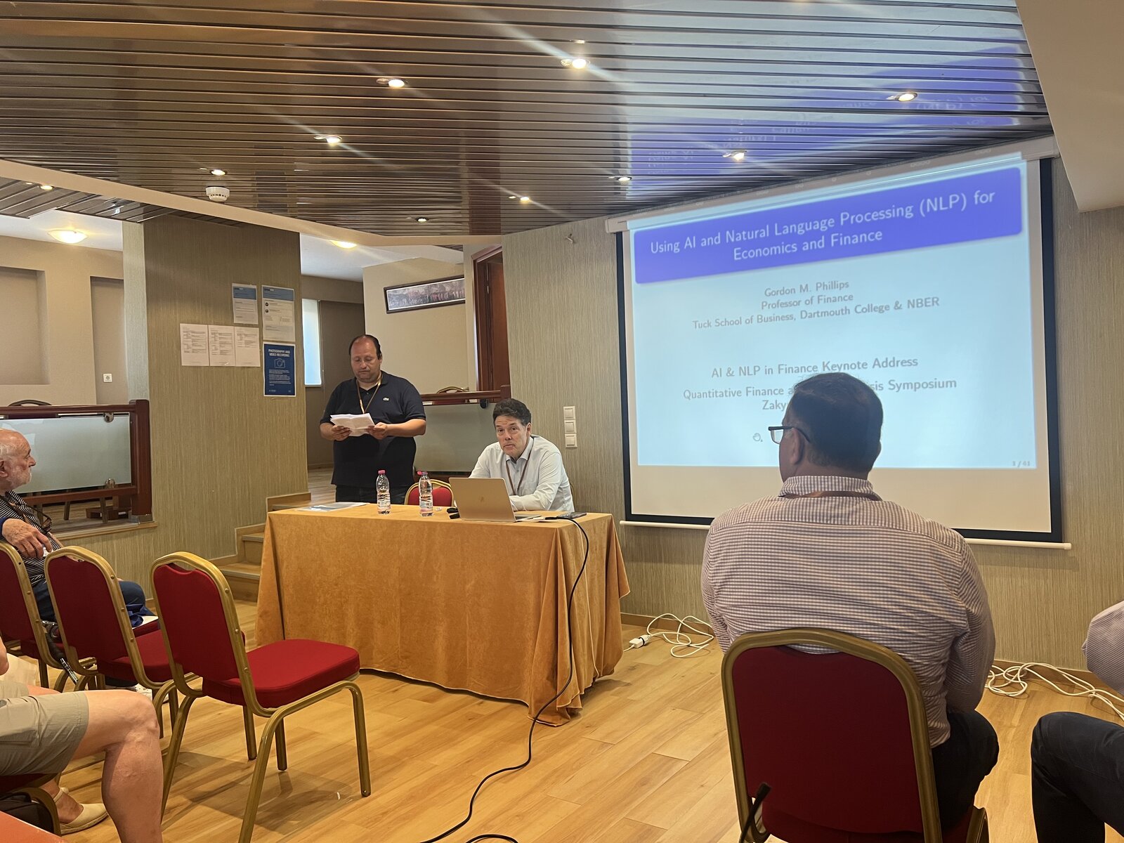 Keynote by Gordon Phillips at QFRA 2026